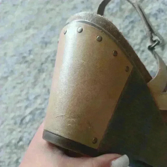 Dansko Womens Tan Leather Felecia Strappy Wedge Heels 41 - Picture 13 of 14